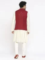 Maroon Off-White Set - Image 3