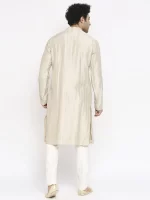 Cement Pintuck Kurta Set - Image 2