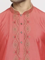 Coral Sunset Kurta Set - Image 2