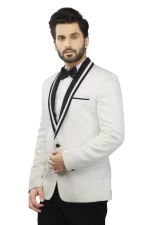 Ivory  Textured Tux Set - Image 2