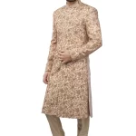 Rose Pink Sherwani Set