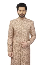 Rose Pink Sherwani Set - Image 2