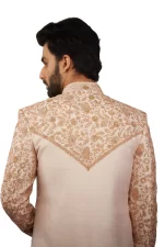 Rose Pink Sherwani Set - Image 3