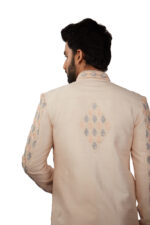 Blush Pink Sherwani Set - Image 3