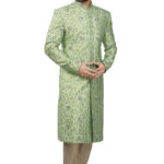 Mint Green Shwerwani Set