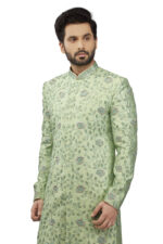 Mint Green Shwerwani Set - Image 2