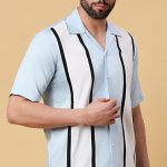 Sheen Vertical Striped Shirt