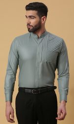 Metallic Green Shirt