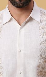 Floral Linen Shirt - Image 2