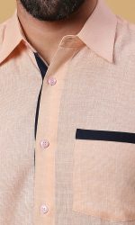 Textured Peach Shirt - Image 2