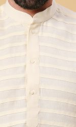 Lemon Yellow Kurta Shirt - Image 2