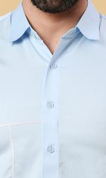 Sky Blue Lachi Shirt - Image 2