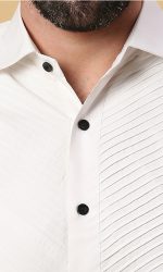 White Tuxedo Shirt - Image 2