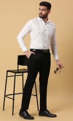 White Tuxedo Shirt - Image 3