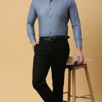 Teal Blue Lachi Shirt