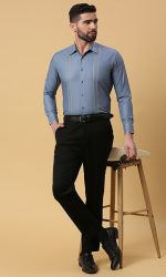 Teal Blue Lachi Shirt