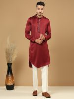 Deep Maroon Kurta Set