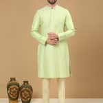 Pista Green Kurta Set