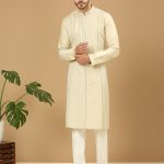 Light Fawn Kurta Set