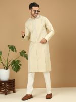 Light Fawn Kurta Set - Image 3