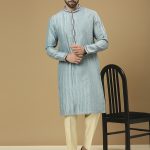 Teal Blue Kurta Set