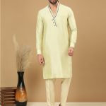 Sage Shawl Kurta Set