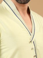 Sage Shawl Kurta Set - Image 2