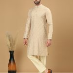 Biscuit Motif Kurta
