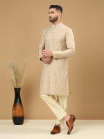 Biscuit Motif Kurta - Image 3
