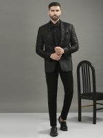 Heavy Embroidered Tuxedo Set