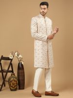 Light Pink Sherwani Set